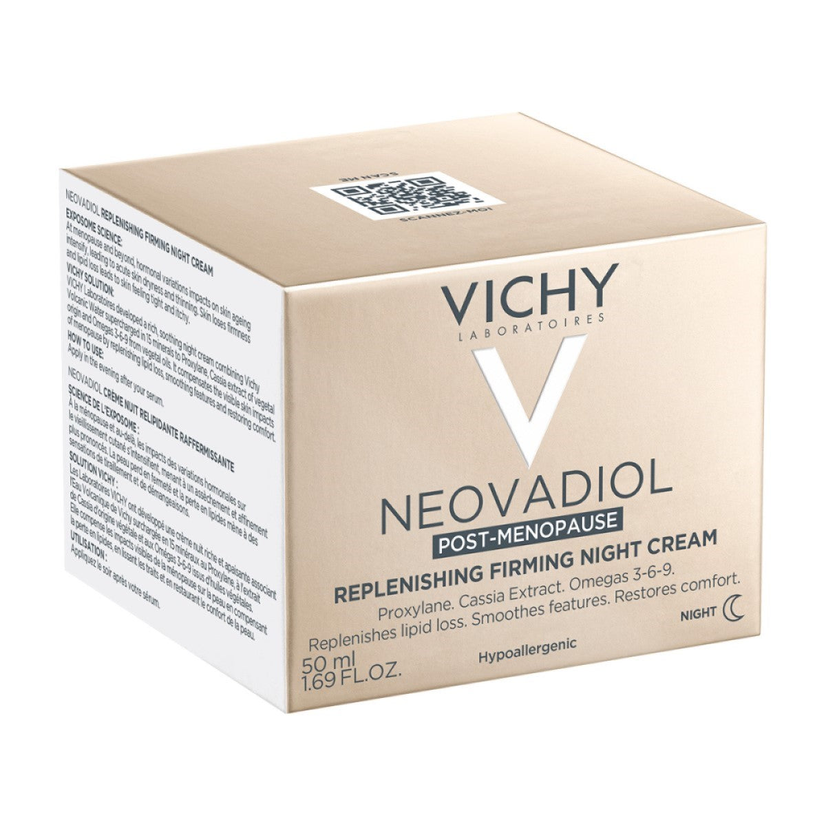 Crema Antiedad De Noche Post-Menopausia Vichy Neovadiol 50Ml