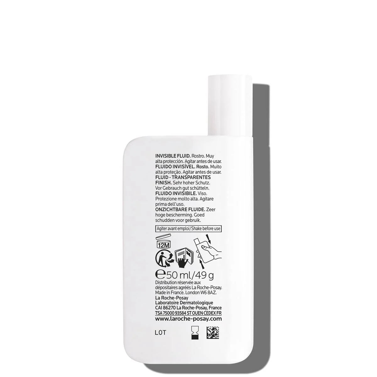 Anthelios Uv Mune 400 Fluido Invisible Fps 50+ 50 Ml