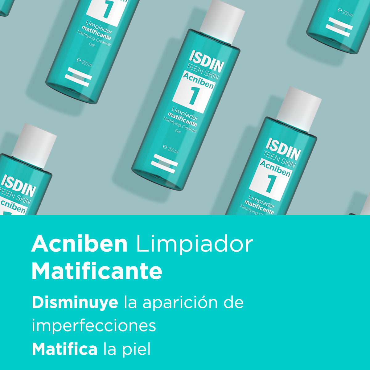 Acniben Limpiador Matificante Para Piel Grasa Gel 200 Ml
