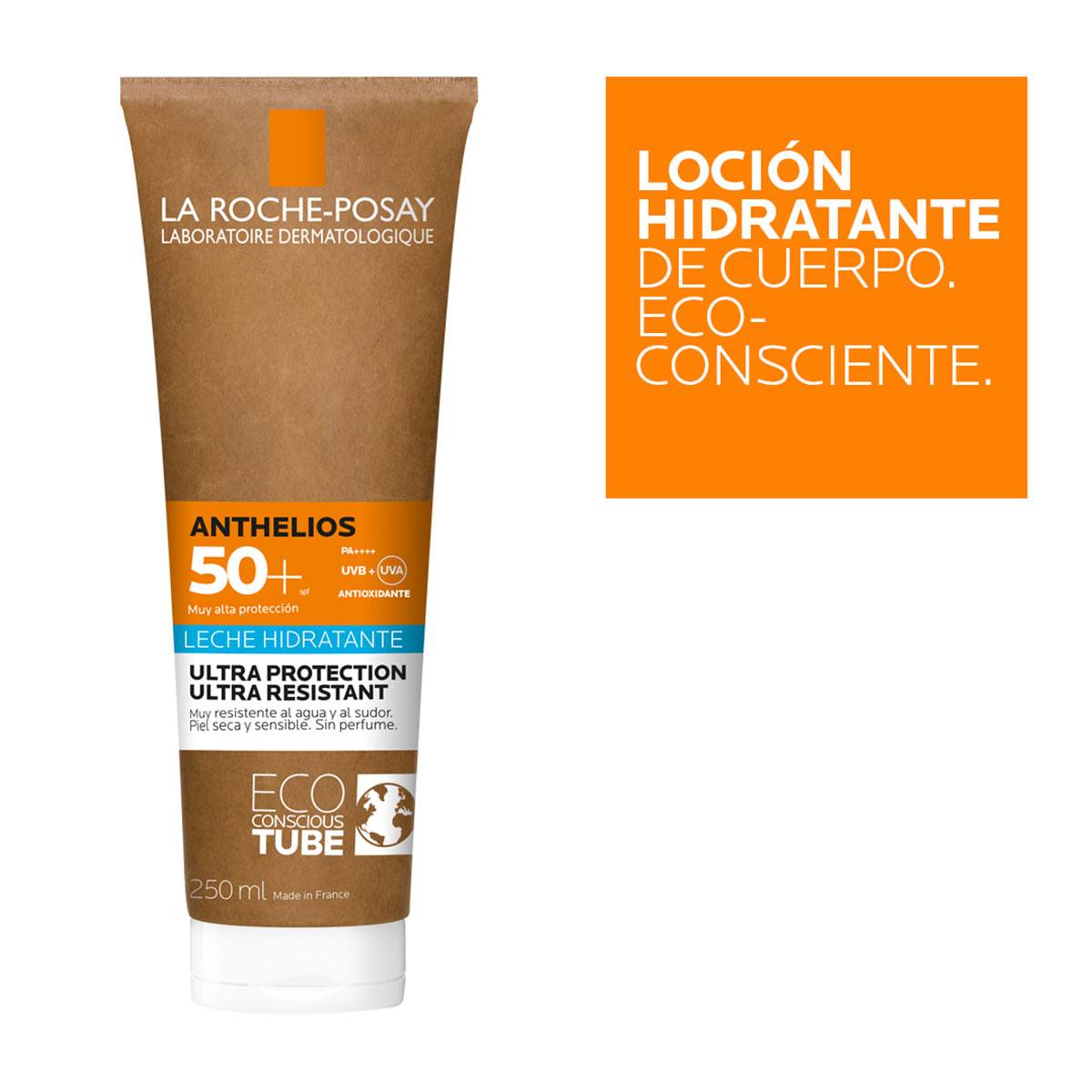 Anthelios Leche Hidratante Fps 50+ Envase Eco-Sostenible 250Ml