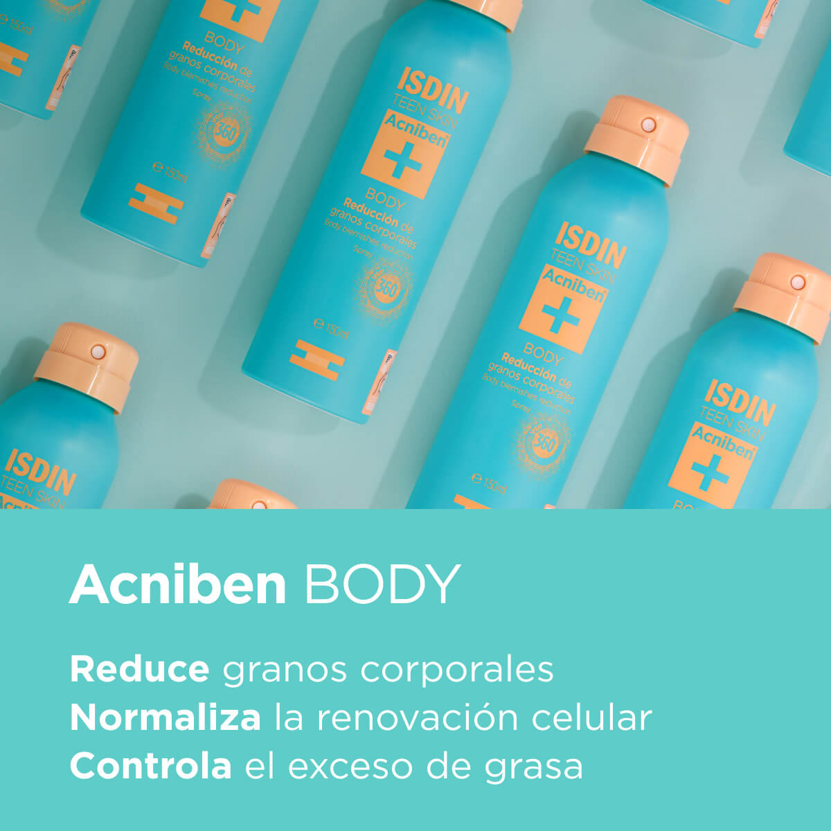 Acniben Body Reduccion De Granos Corporales Spray 150Ml
