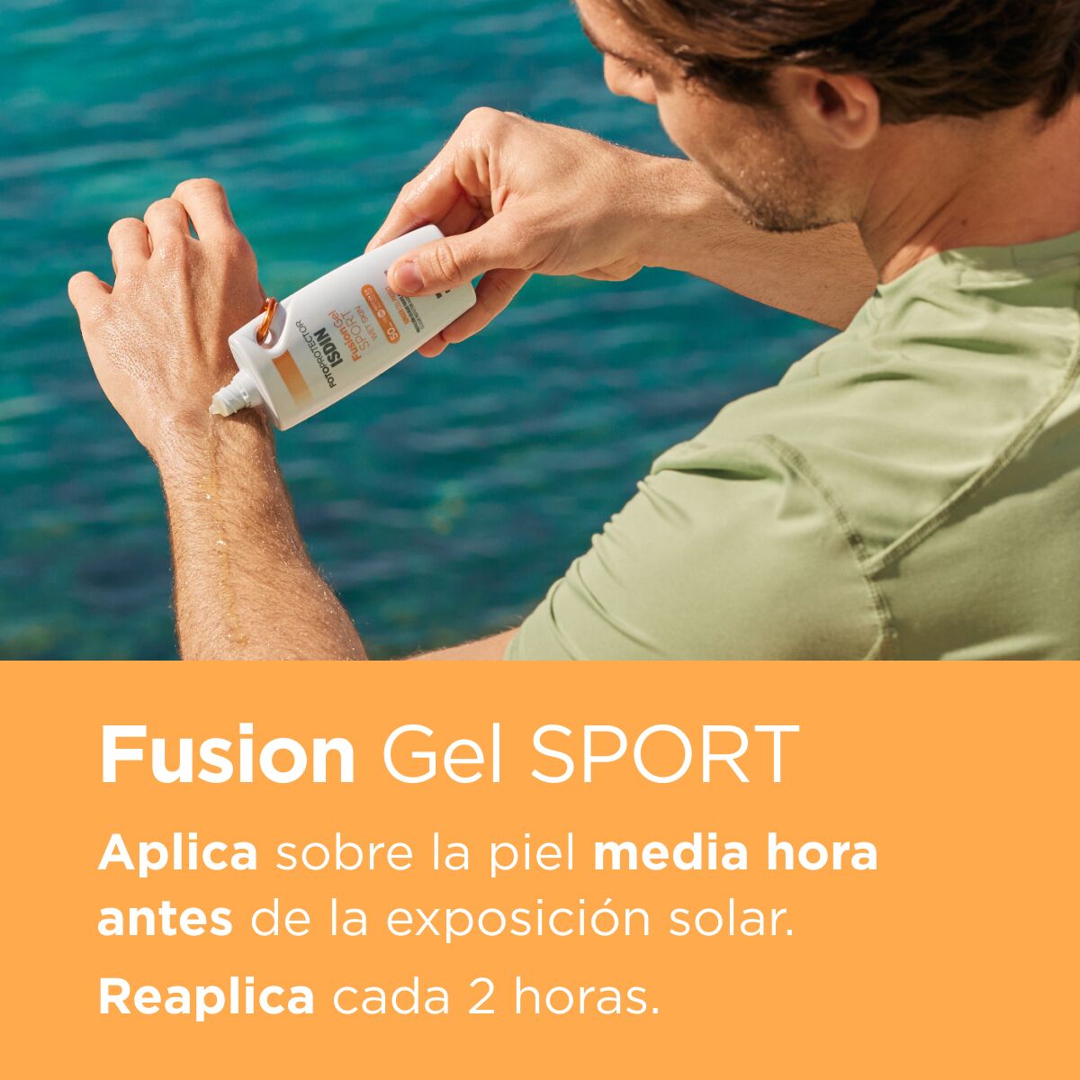 Fotoprotector Isdin Fusion Gel 50+ 100Ml